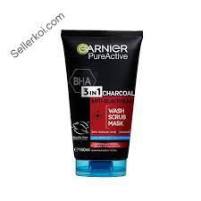 Garnier Skin Active Pure Active 3 in 1 Charcoal Anti-Blackhead (150ml)